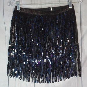 Dance skirt with tassels